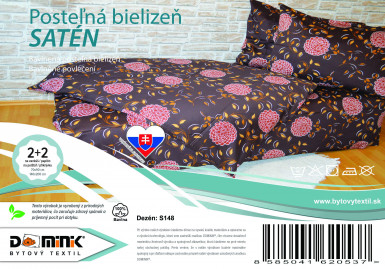 Návliečka SATÉN 140x200+70x90 S148