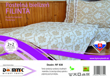 Návliečka FILINTA 140x200+70x90 RF838