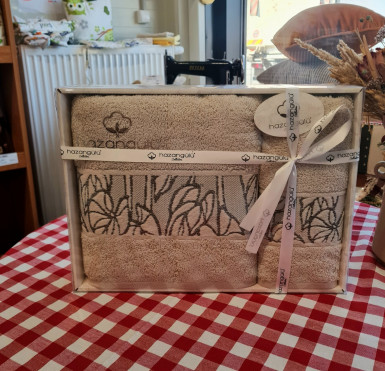 Kúpeľňový 2set FROTÉ KARLA 50x90+70x140 005