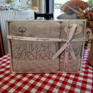Kúpeľňový 2set FROTÉ KARLA 50x90+70x140 006