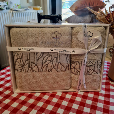Kúpeľňový 2set FROTÉ KARLA 50x90+70x140 007