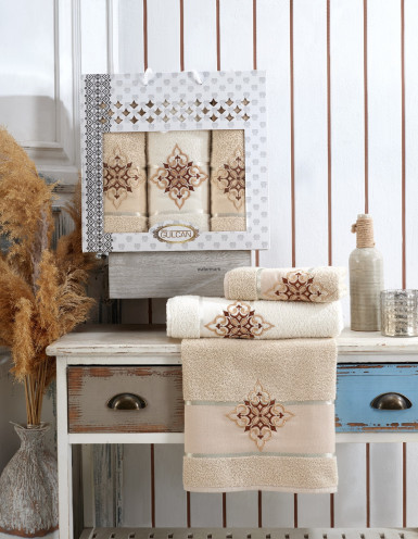 Kúpeľňový 3set FROTÉ 2x50x90+70x140 TG005