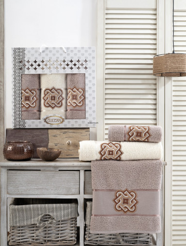 Kúpeľňový 3set FROTÉ 2x50x90+70x140 TG003