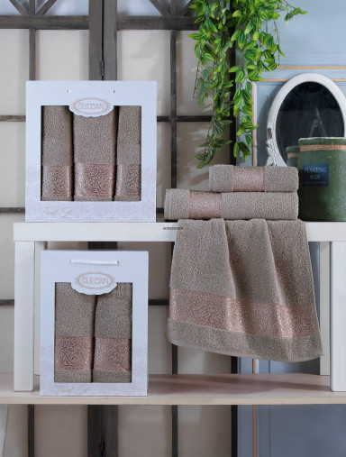 Kúpeľňový 3set FROTÉ 2x50x90+70x140 TJ010