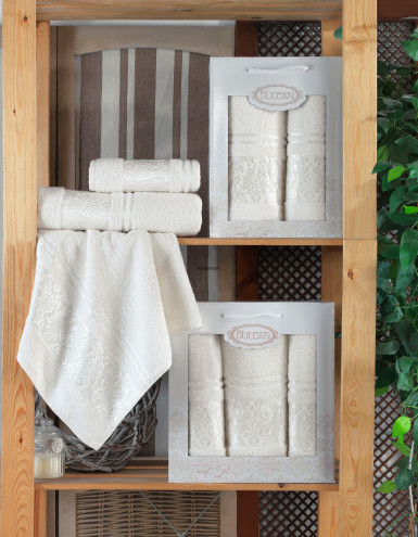 Kúpeľňový 3set FROTÉ 2x50x90+70x140 TJ011
