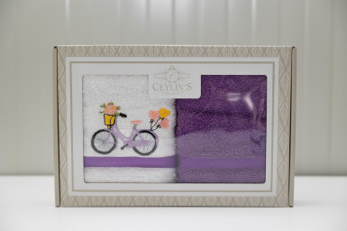 Uterákový 2set froté CEYLINS combi 40x60 001