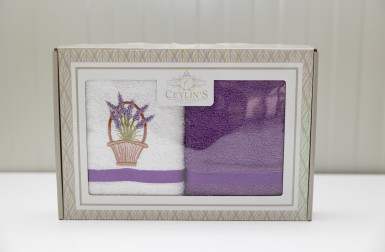 Uterákový 2set froté CEYLINS combi 40x60 007