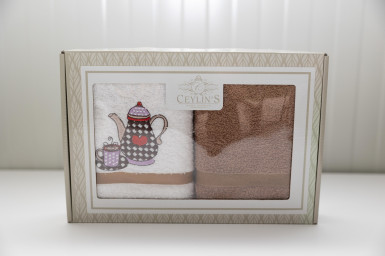 Uterákový 2set froté CEYLINS combi 40x60 008