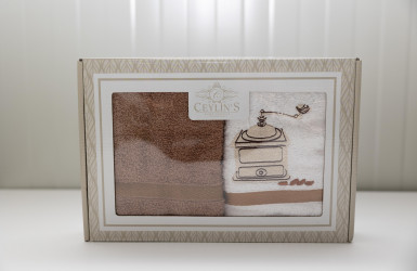 Uterákový 2set froté CEYLINS combi 40x60 010