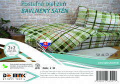 Návliečka SATÉN 140x200+70x90 S198