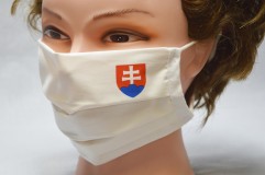 Ochranné rúško dvojvrstvové potlač znak SR