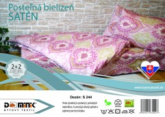 Návliečka SATÉN 140x200+70x90 S244