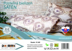 Návliečka SATÉN 140x200+70x90 S245