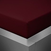 Prestieradlo JERSEY LUX 180x200 CHJ 010 vínová