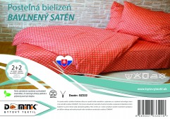 Návliečka SATÉN 140x200+70x90 SZ222