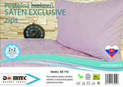 Návliečka SATÉN EXCLUSIVE 140x200+70x90 SX112
