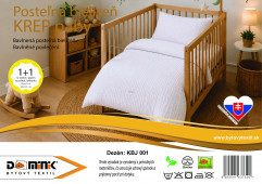 Návliečka KREP baby 90x135+45x65 KBJ001