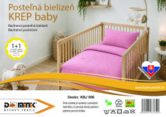 Návliečka KREP baby 90x135+45x65 KBJ006