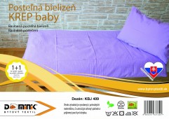 Návliečka KREP baby 90x135+45x65 KBJ409