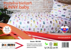 Návliečka SUNNY baby 90x135+45x65 RB550