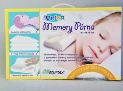Vankúš MEMORY Junior 40x26x9