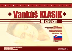 Vankúš KLASIK 70x90