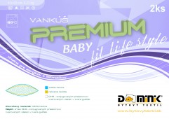 Vankúš PREMIUM baby 45x65