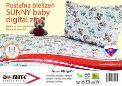 Návliečka SUNNY baby 90x135+45x65 RBdig001