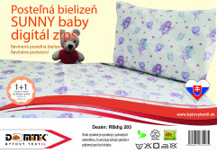 Návliečka SUNNY baby 90x135+45x65 RBdig003