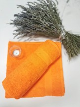 Osuška froté DELTA 70x140 oranžová