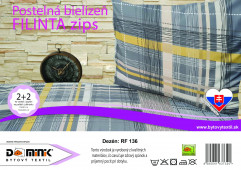Návliečka FILINTA 140x200+70x90 RF136