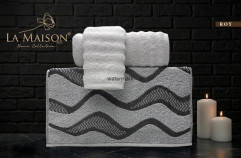 Kúpeľňový 3set FROTÉ ROY GRI 1x30x50+ 1x50x90+1x70x140