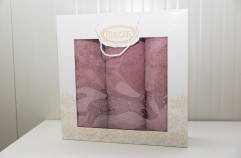 Kúpeľňový 3set FROTÉ 2x50x90+70x140 TJ007