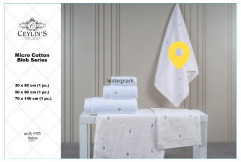 Kúpeľňový 3set FROTÉ CEYLINS 1x30x50+ 1x50x90+70x140 002