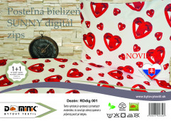 Návliečka SUNNY DIGITÁL140x200+70x90 RDdig001