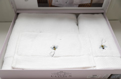 Kúpeľňový 3set FROTÉ CEYLINS 1x30x50+ 1x50x90+70x140 006