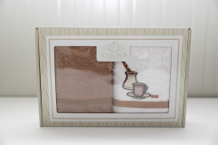 Uterákový 2set froté CEYLINS combi 40x60 009