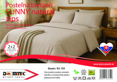 Návliečka SUNNY Natural 140x200+70x90 RJ153