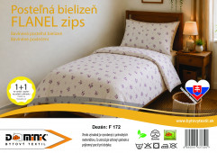 Návliečka FLANEL 140x200+70x90 F172