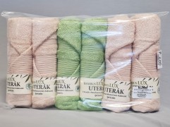 Uterákový 6set froté BAMBUS LUX 50x100 007